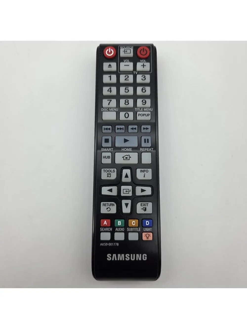 Genuine Samsung AK59-00177B Remote Control OEM For BD-H6600 Players - Tested